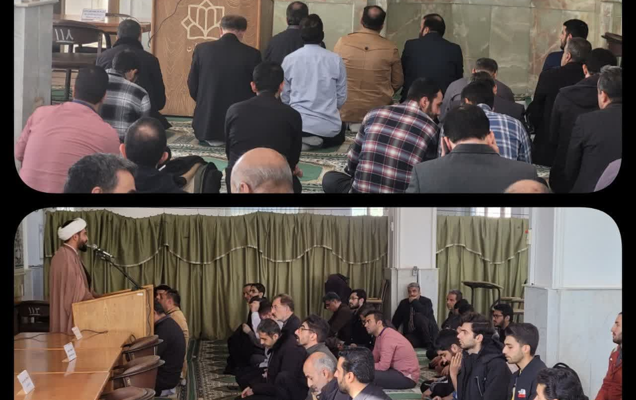 سخنرانی مدرس حوزه علوم اسلامی دانشگاهیان مناسبت شهادت حضرت امام هادی(ع) مسجد دانشگاه کاشان