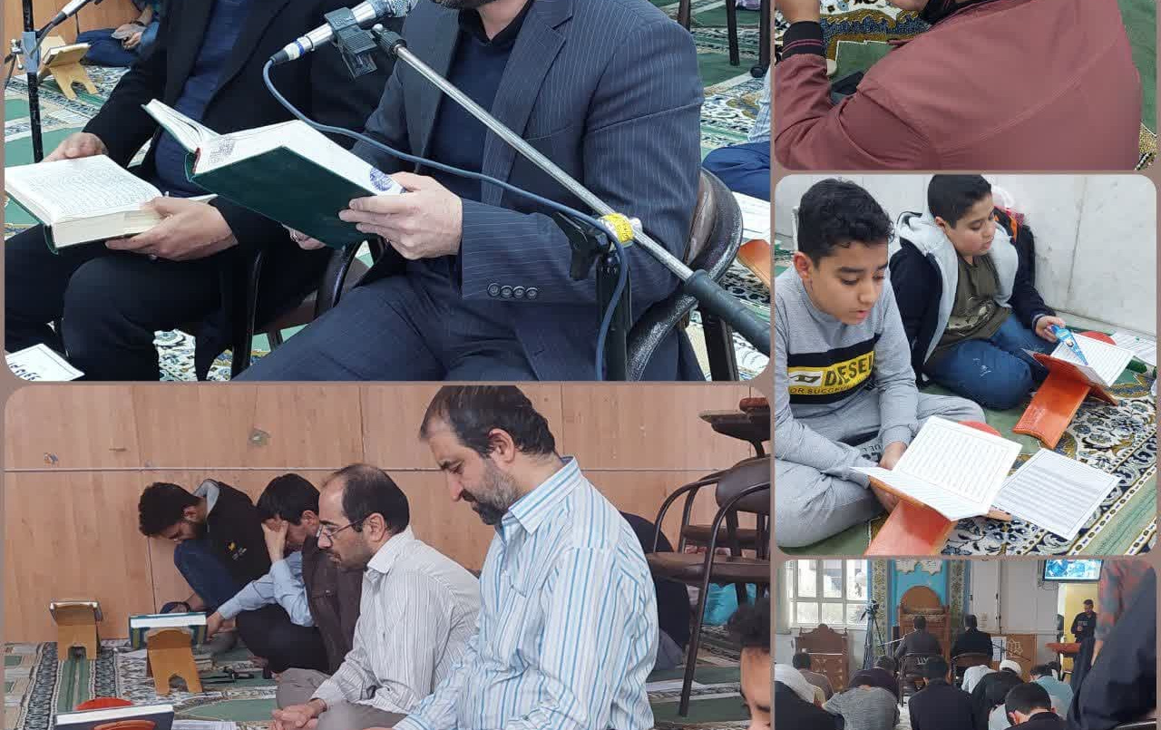 برگزاری مراسم دعای پر فیص ام داوود مسجد امیرالمومنین حضرت علی علیه السلام دانشگاه کاشان