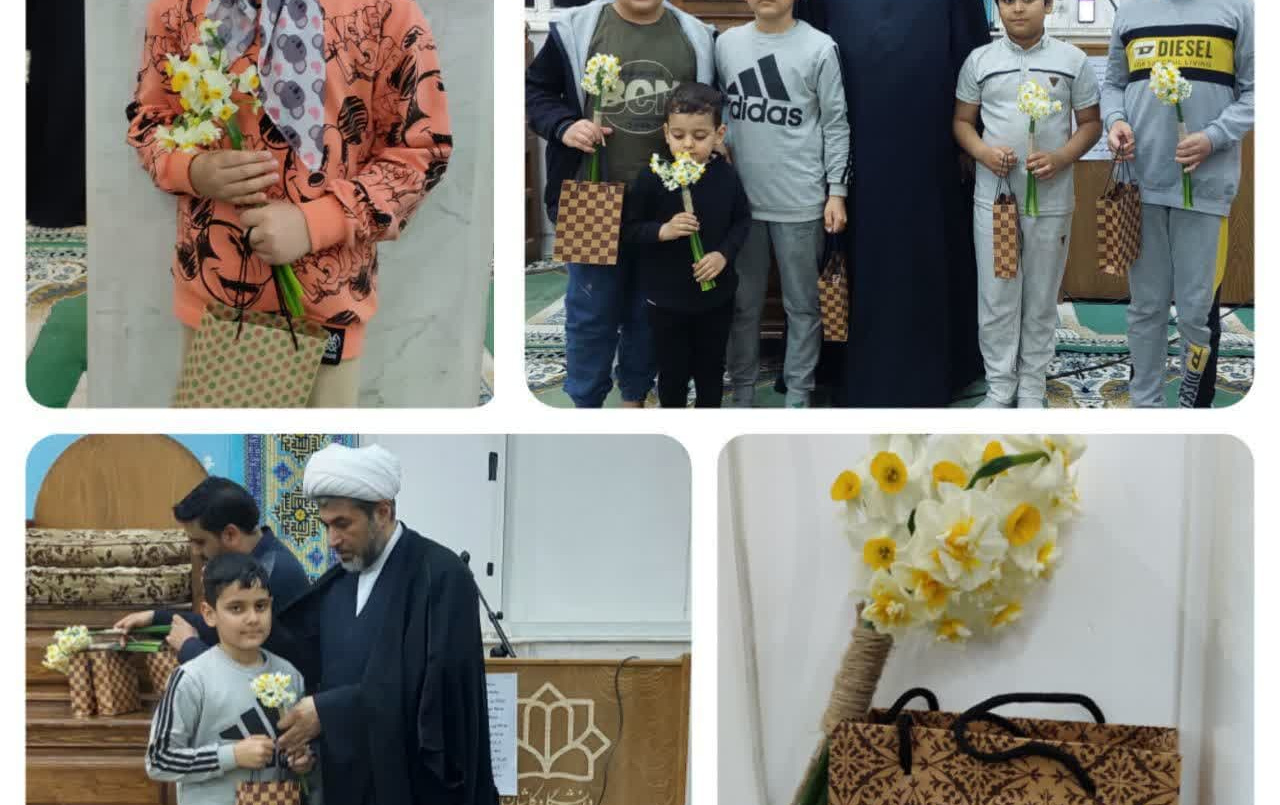 گزارش تصویری اهداء جوائز هدایا پایان روز سوم اعتکاف