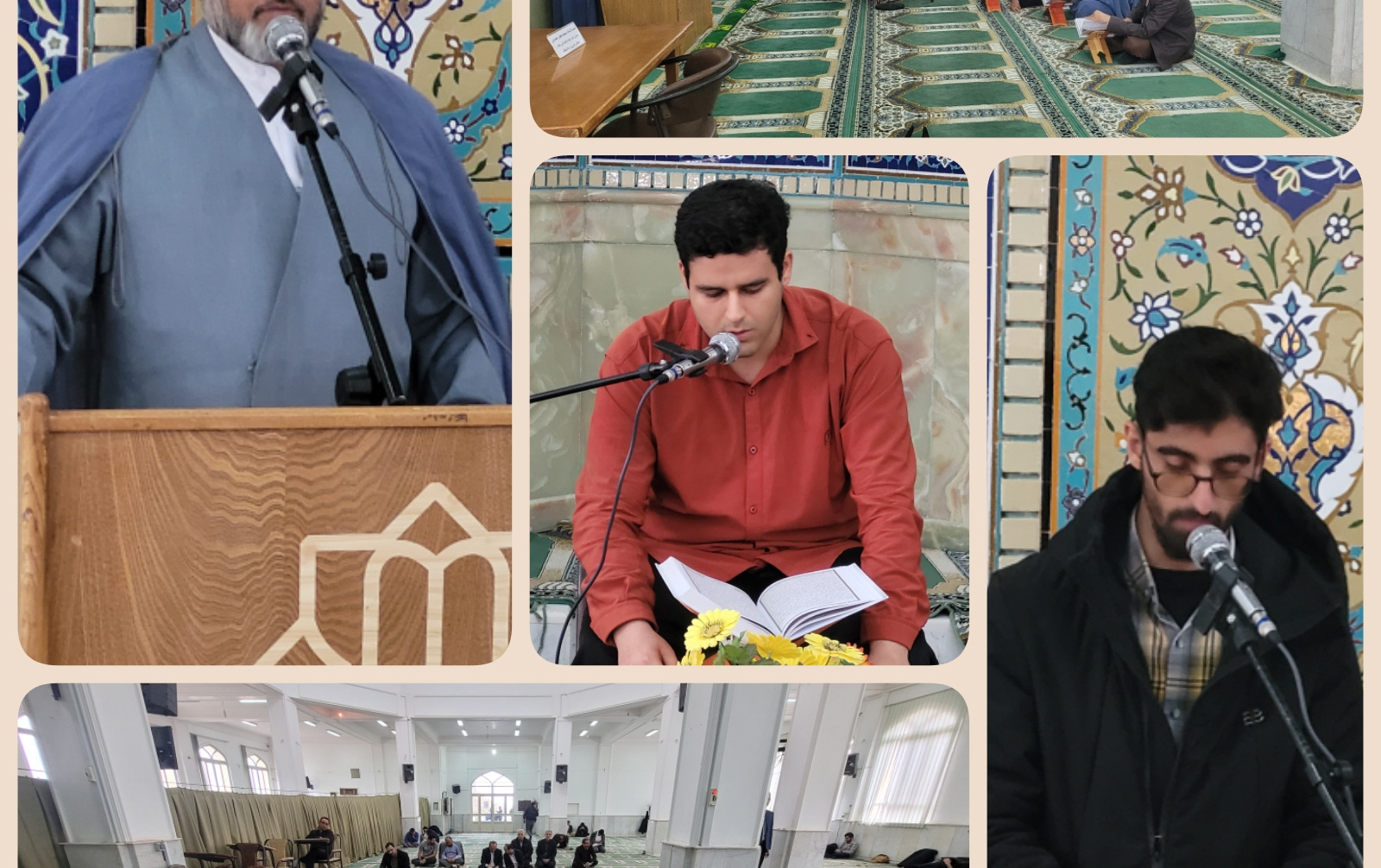 برگزاری مراسم معنوی دوشنبه های قرآنی مسجد دانشگاه کاشان