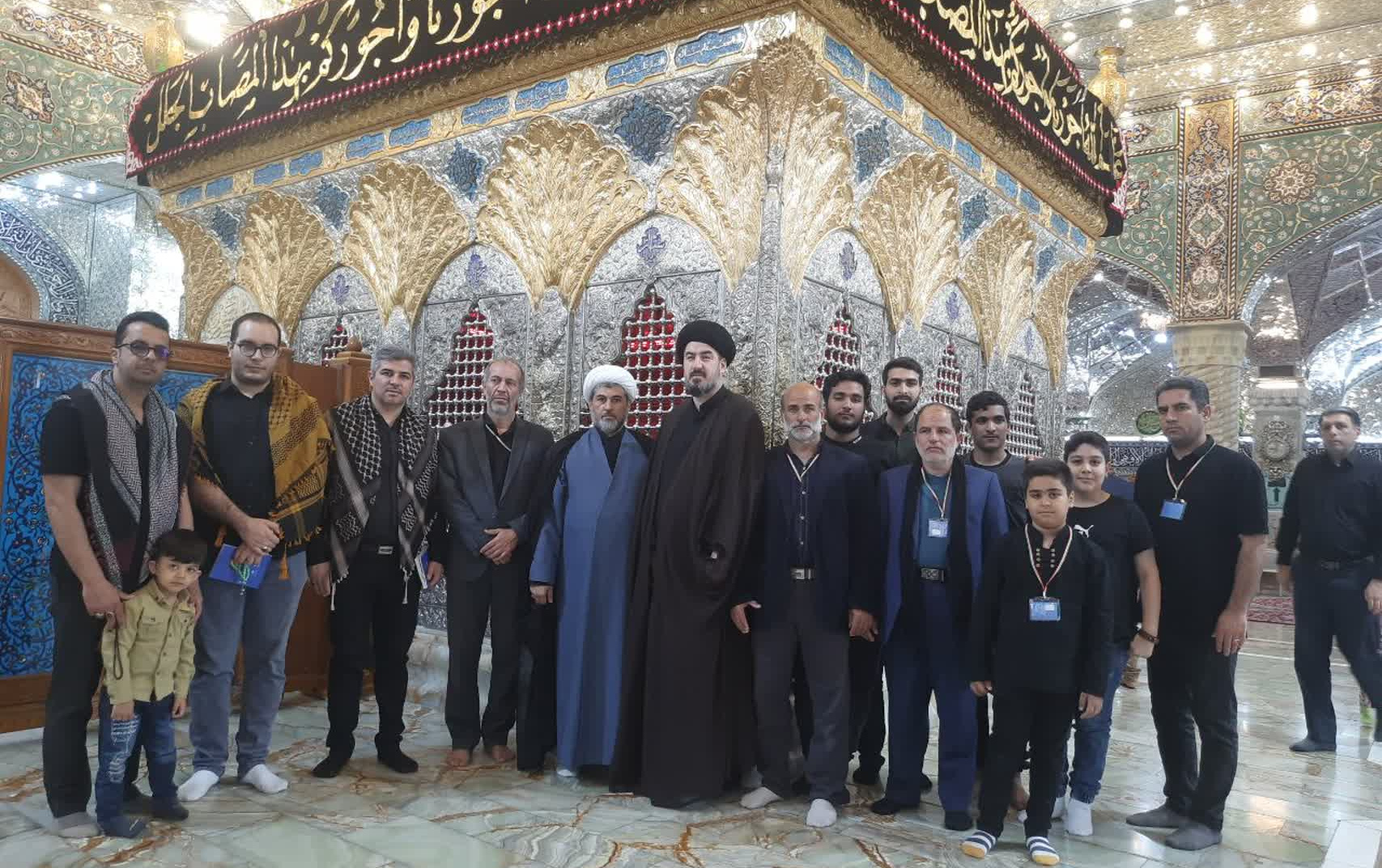 اعزام کاروان اساتید کارمندان دانشگاه کاشان عتبات عالیات