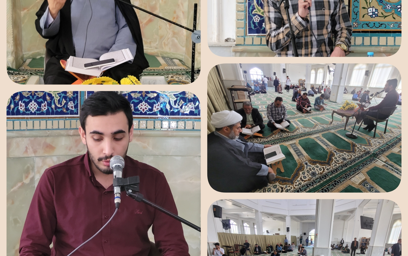 برگزاری مراسم معنوی دوشنبه های قرآنی مسجد دانشگاه کاشان