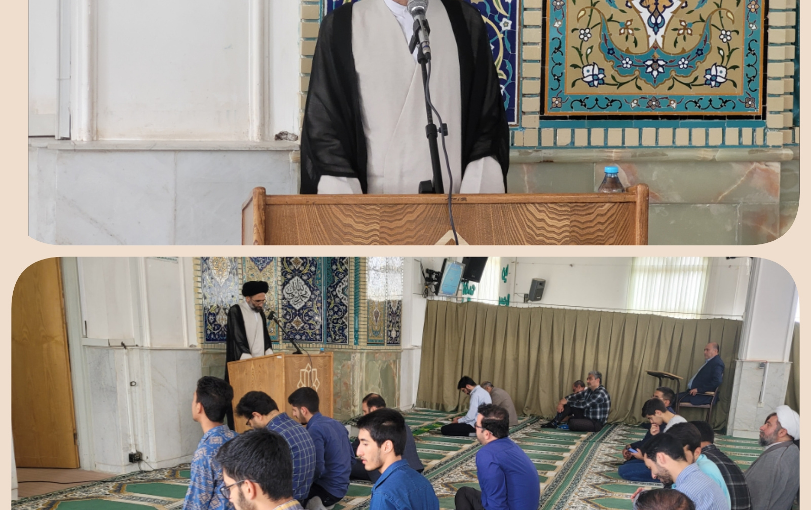 برگزاری نهمین جلسه سلسله جلسات پیرامون تفسیر قران مسجد دانشگاه کاشان