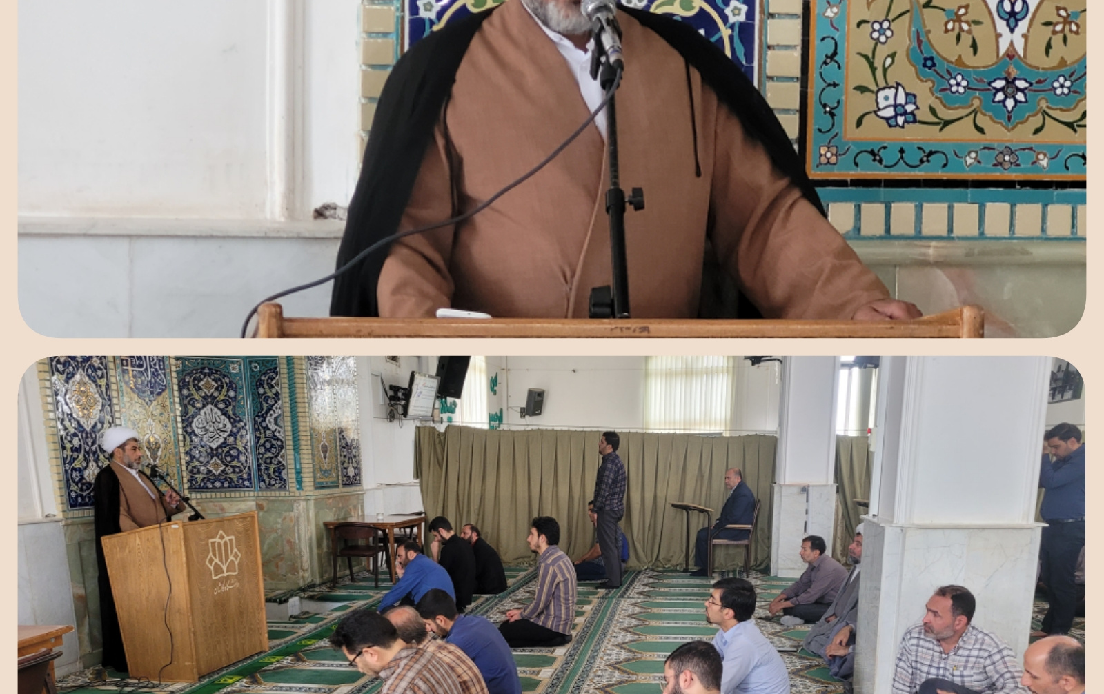 بیان احکام توسط مسئول نهاد رهبری مسجد دانشگاه
