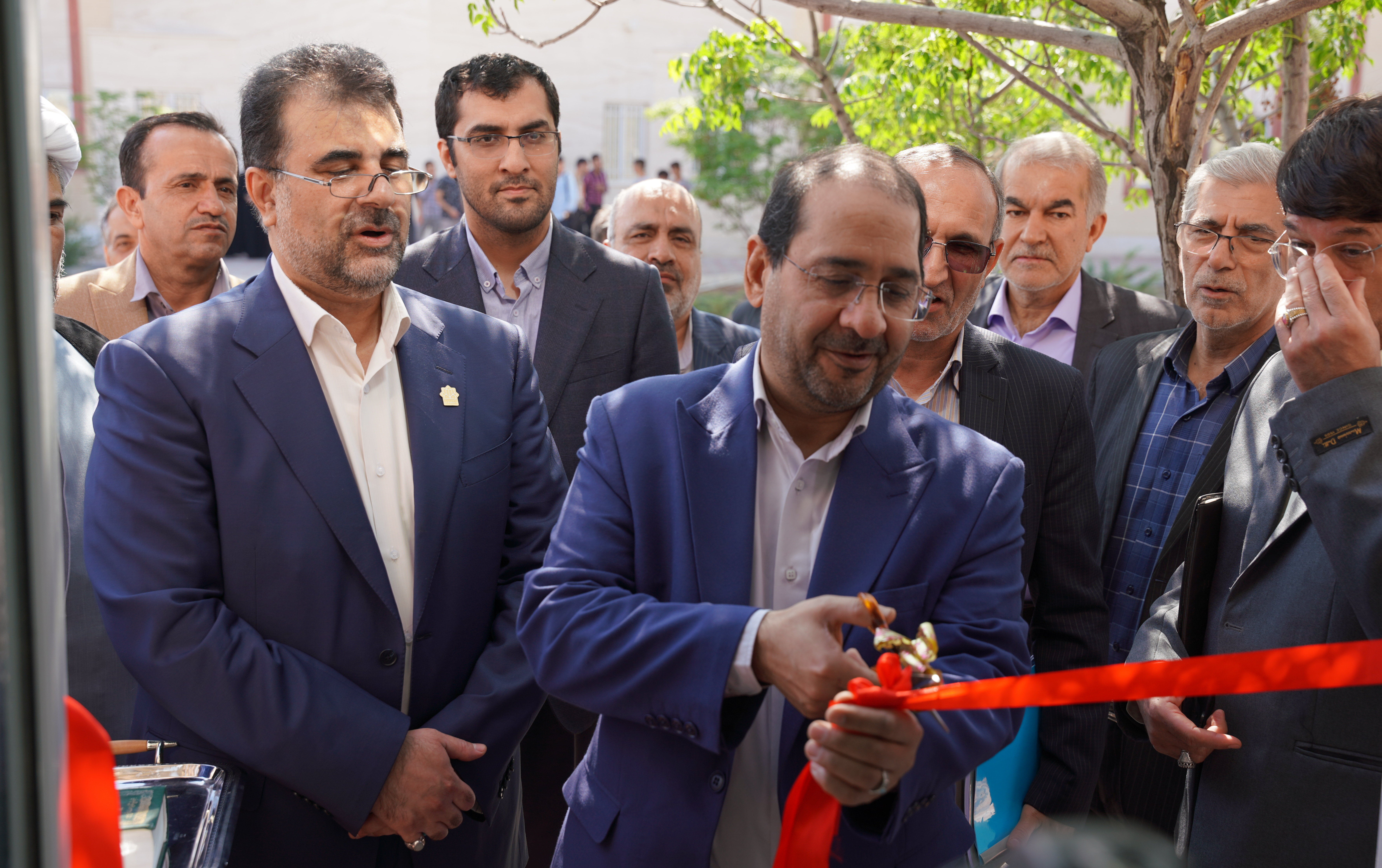 افتتاح کلنگ زنی ۹ طرح آموزشی پژوهشی خدماتی دانشگاه کاشان