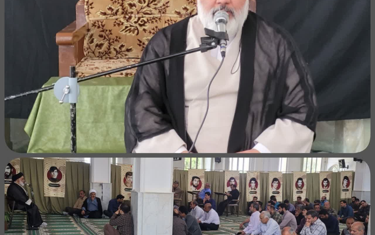 سخنرانی کارشناس تعلیم تربیت اسلامی، حجت الاسلام والمسلمین تراشیون مسجد دانشگاه کاشان