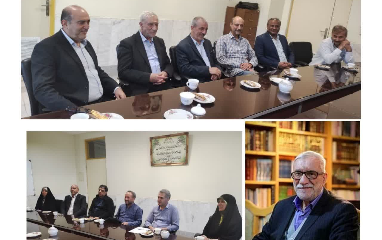 دیدار اعضاء محترم هیات علمی دانشکده ادبیات زبانهای خارجی چهره ماندگار