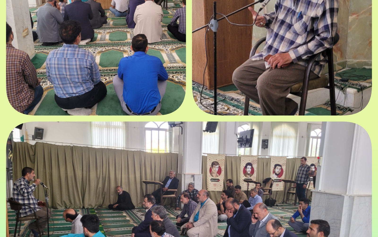 برگزار مراسم بزرگداشت «شهید دانشجو، احسان الله قاسمیه» مسجد دانشگاه کاشان