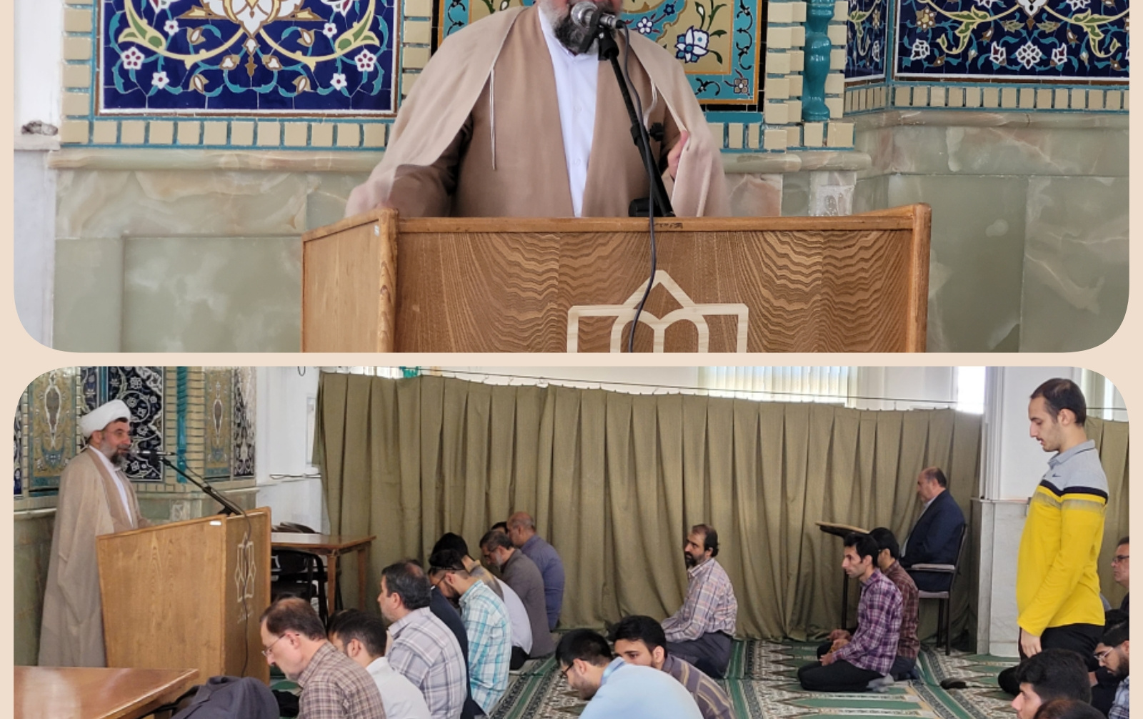 سخنرانی معاون نهاد رهبری، مناسبت هفته ملی جمعیت مسجد دانشگاه کاشان.