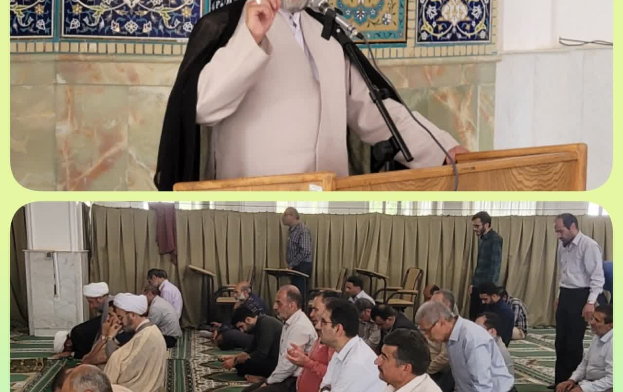 سخنرانی مسئول نهاد رهبری مسجد دانشگاه کاشان