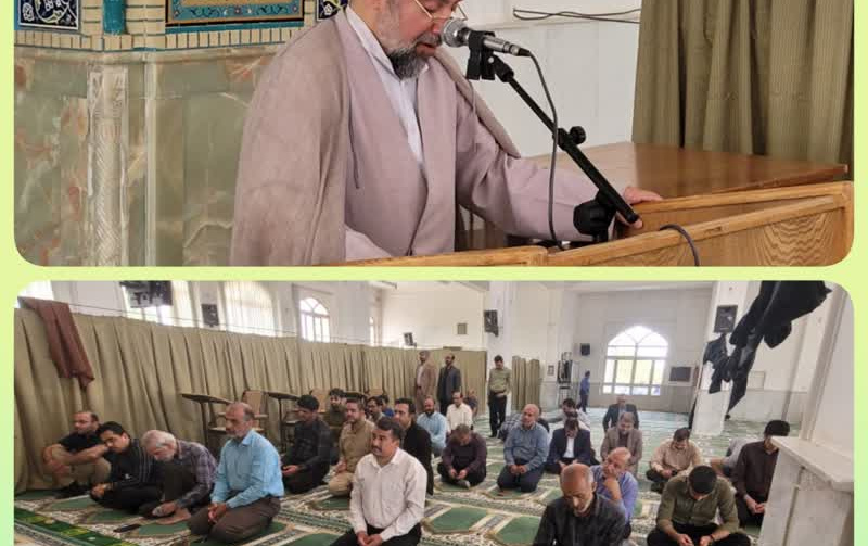 سخنرانی معاون نهاد نمایندگی مقام معظم رهبری مسجد دانشگاه کاشان