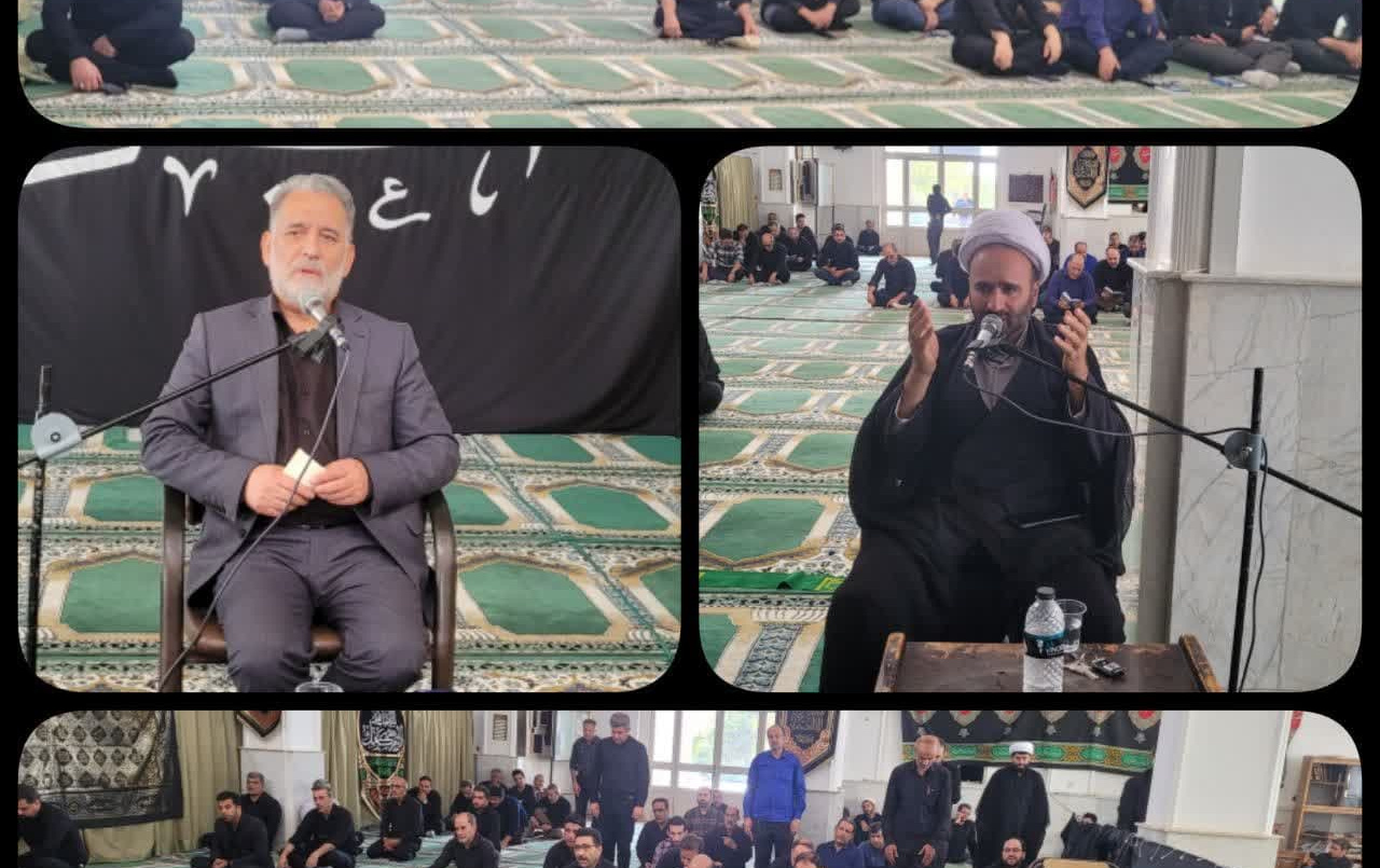 برگزاری مراسم عزاداری حضرت اباعبدالله الحسین علیه السلام هفتمین روز محرم الحرام مسجد دانشگاه کاشان