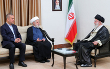 دیدار شیخ نعیم قاسم، قائم‌مقام دبیرکل حزب‌الله لبنان رهبر معظم انقلاب