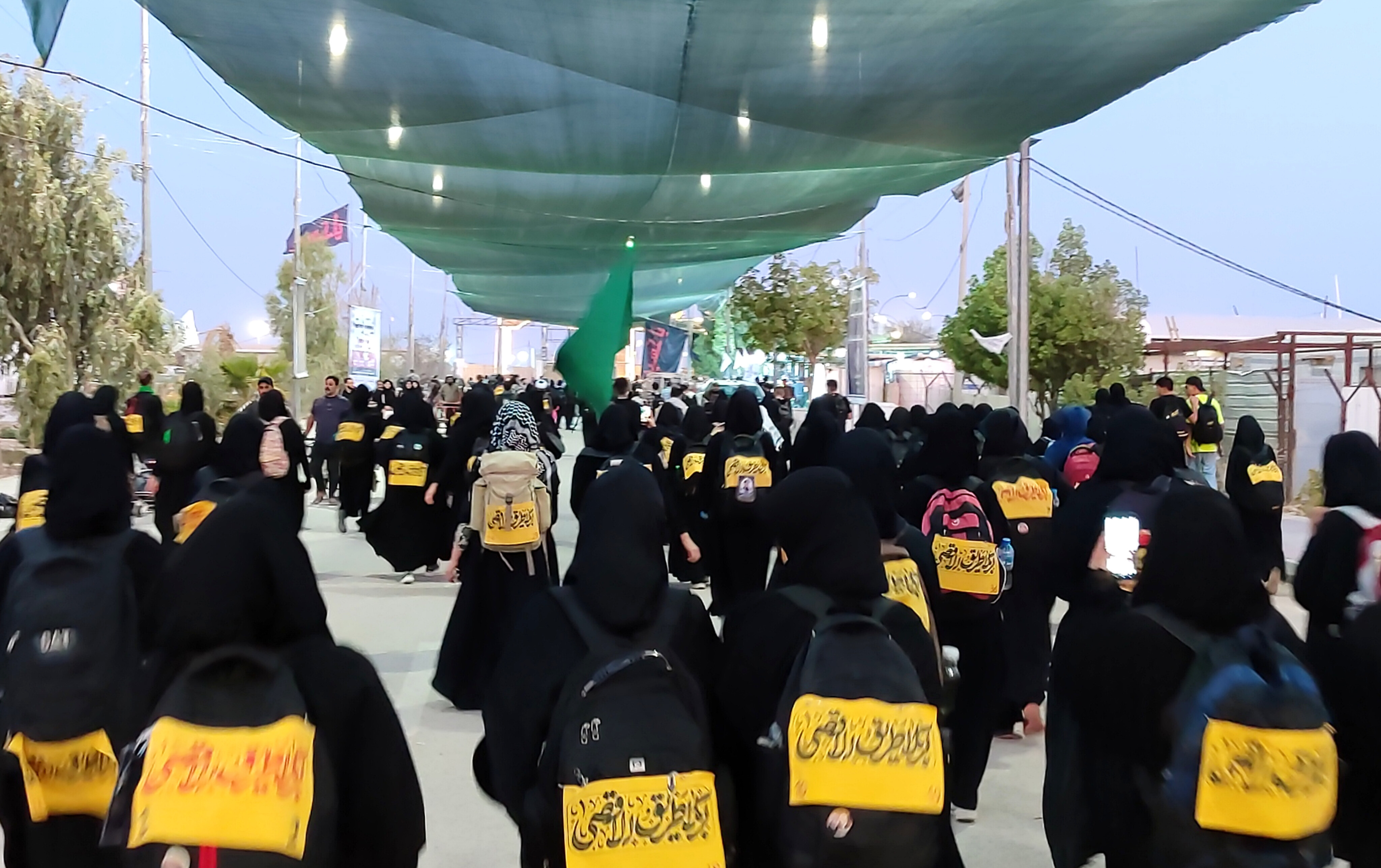 اعزام ۱۰۰ دانشجوی دختر دانشگاه کاشان سفر اربعین حسینی