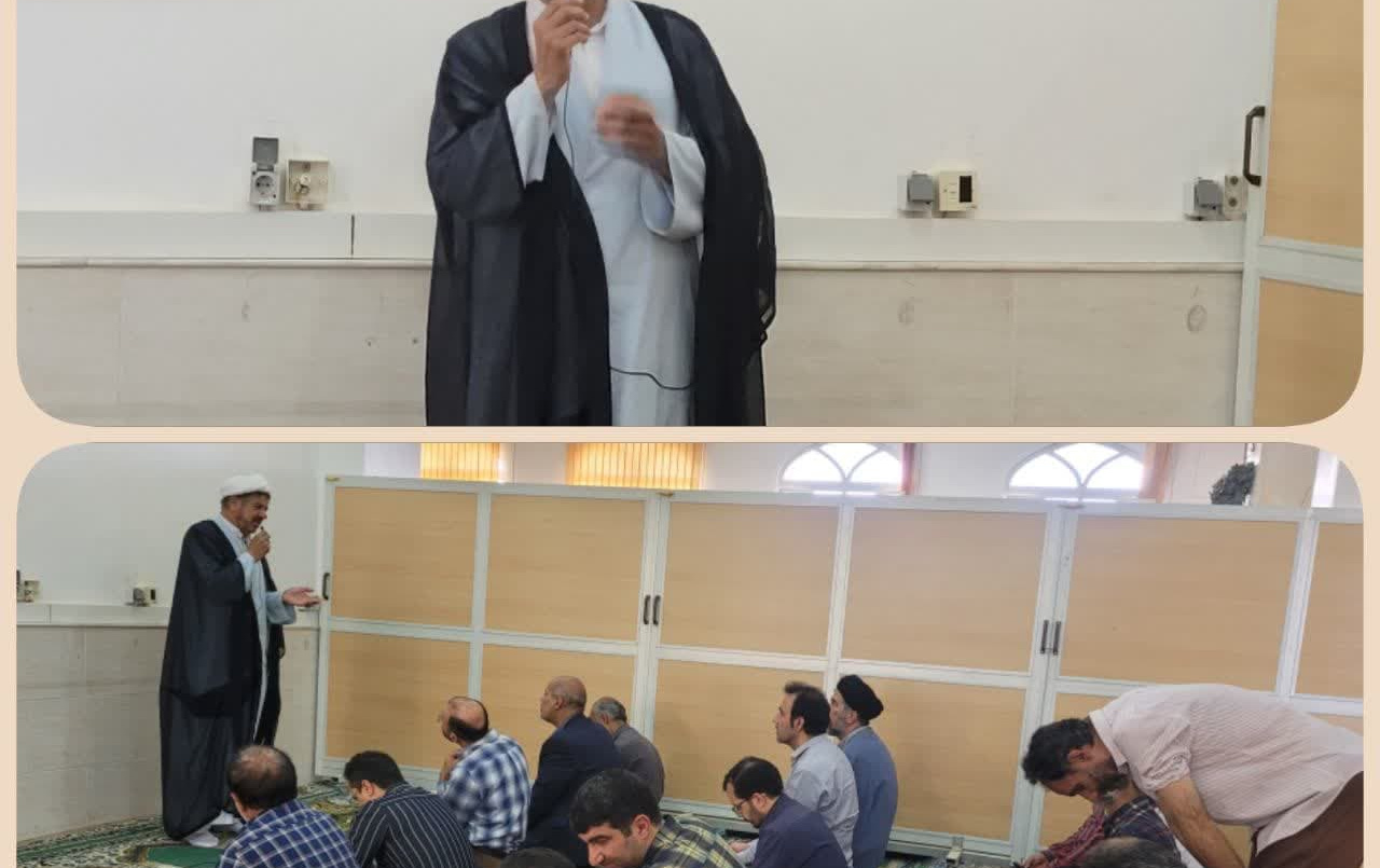 سخنرانی مدرس حوزه حجت الاسلام والمسلمین رمضانی علوی مرکز it دینی واقع طبقه فوقانی مسجد دانشگاه کاشان