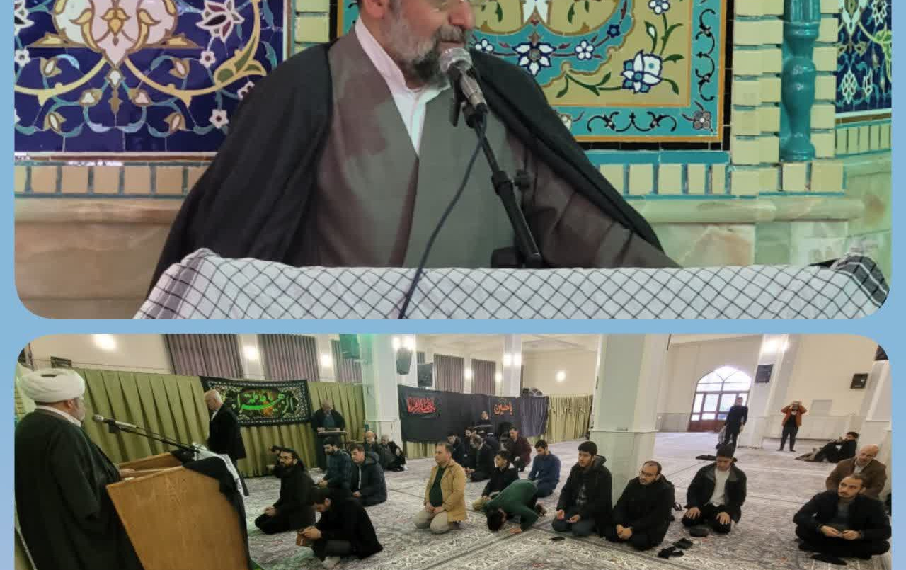 سخنرانی معاون نهاد رهبری آستانه پنجمین سالگرد شهادت مظلومانه سپهبد شهید حاج قاسم سلیمانی مسجد دانشگاه کاشان