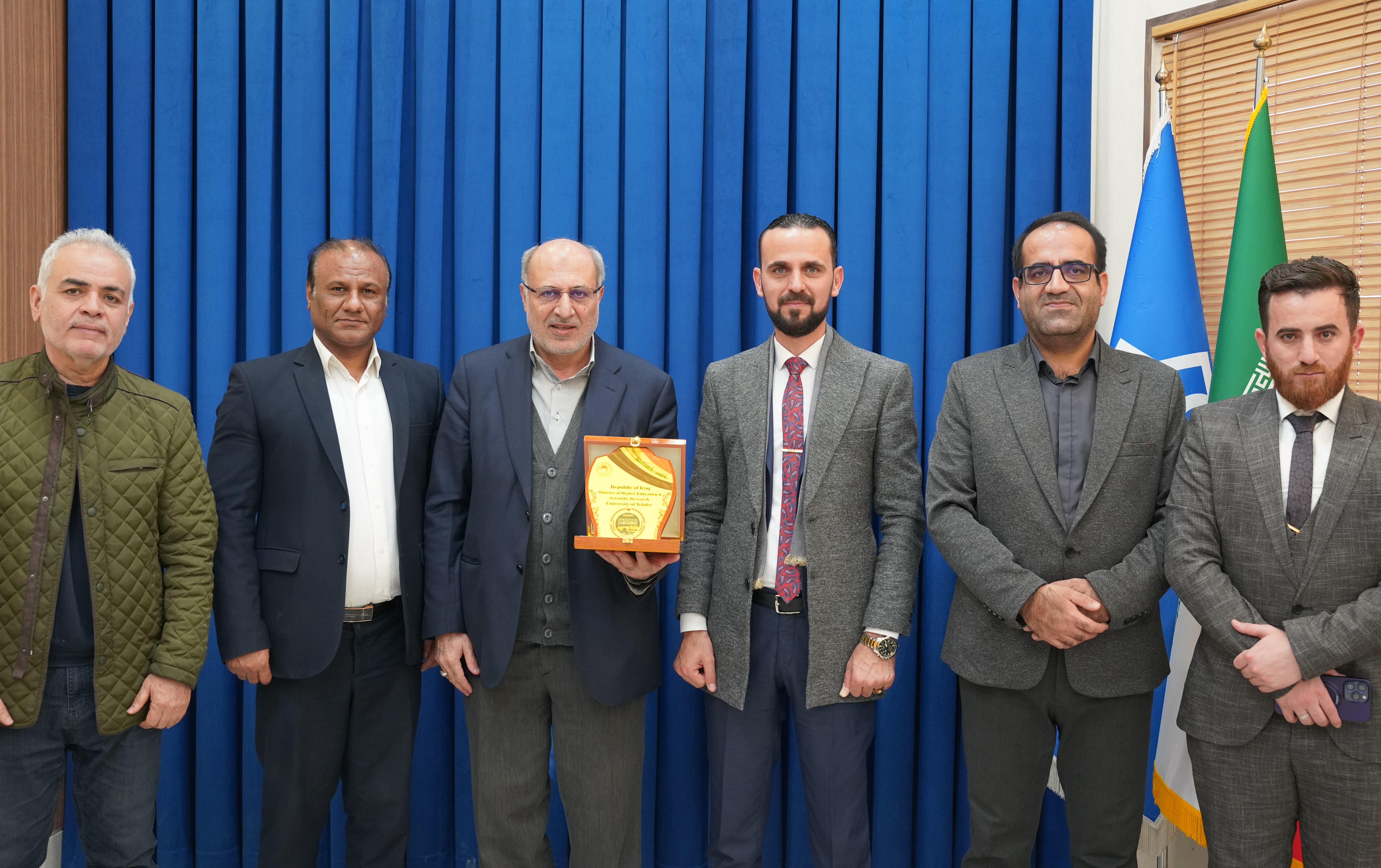"جامعة كاشان تبحث آفاق التعاون الأكاديمي مع جامعة تلعفر العراقية