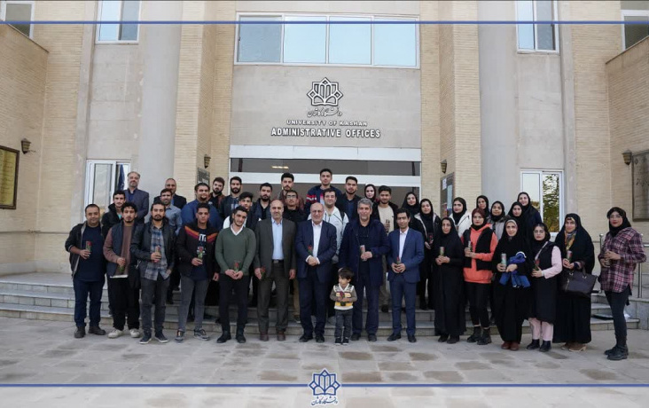 convivial meeting of student welfare council candidates with executive board of kashan university