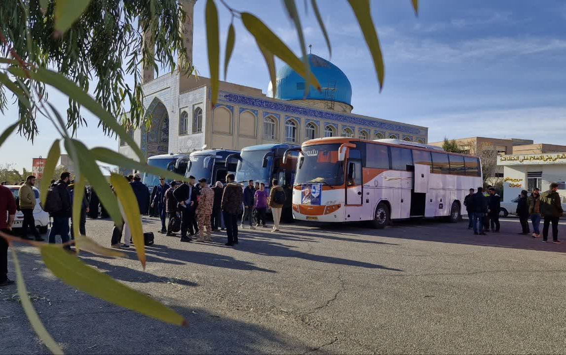 اعزام ۲۲۰ نفر دانشجویان دانشگاه کاشان اردوی راهیان نور