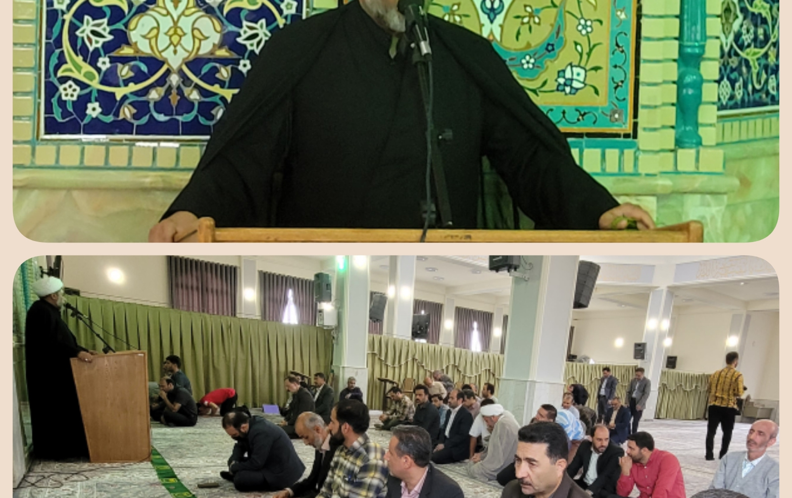 تبریک سال نو بیان روایتی درباره نوروز کلام مسئول نهاد رهبری دانشگاه کاشان