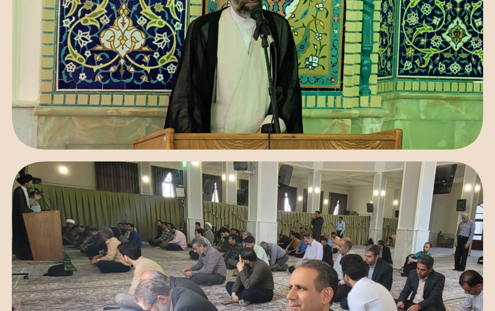 برگزاری هفدهمین جلسه تفسیر سوره مبارکه بقره توسط امام جمعه کاشان مسجد دانشگاه.