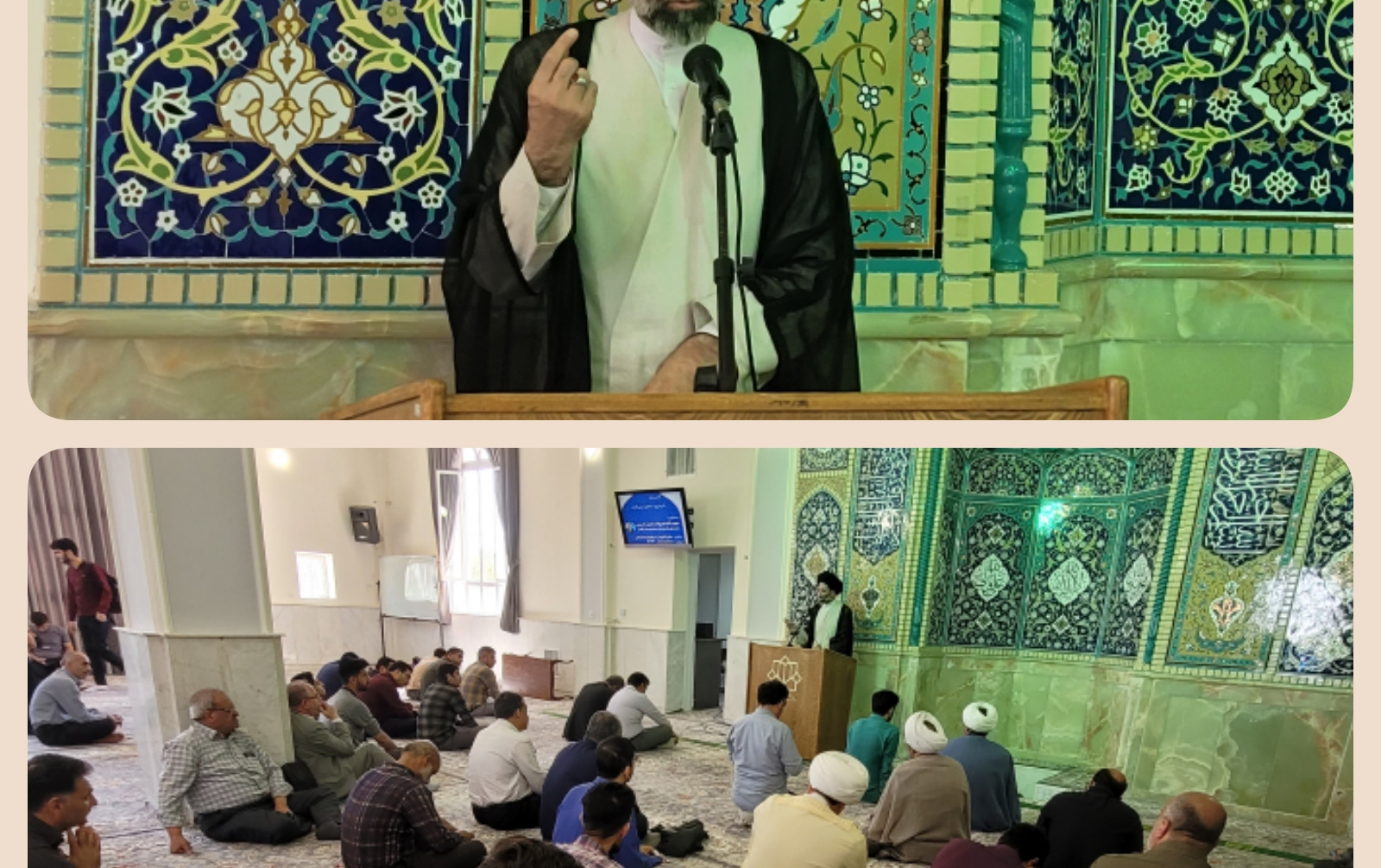 برگزاری هجدهمین جلسه تفسیر سوره مبارکه بقره توسط امام جمعه کاشان مسجد دانشگاه.