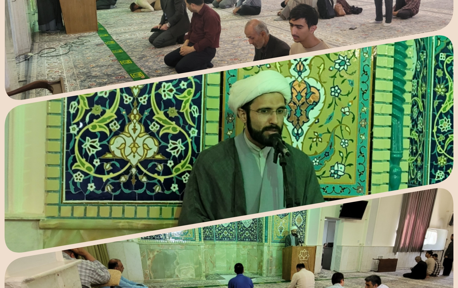 دشمن شناسی بر اساس مفاهیم صحیفه سجادیه کلام حجت الاسلام بیاتانی مسجد دانشگاه کاشان