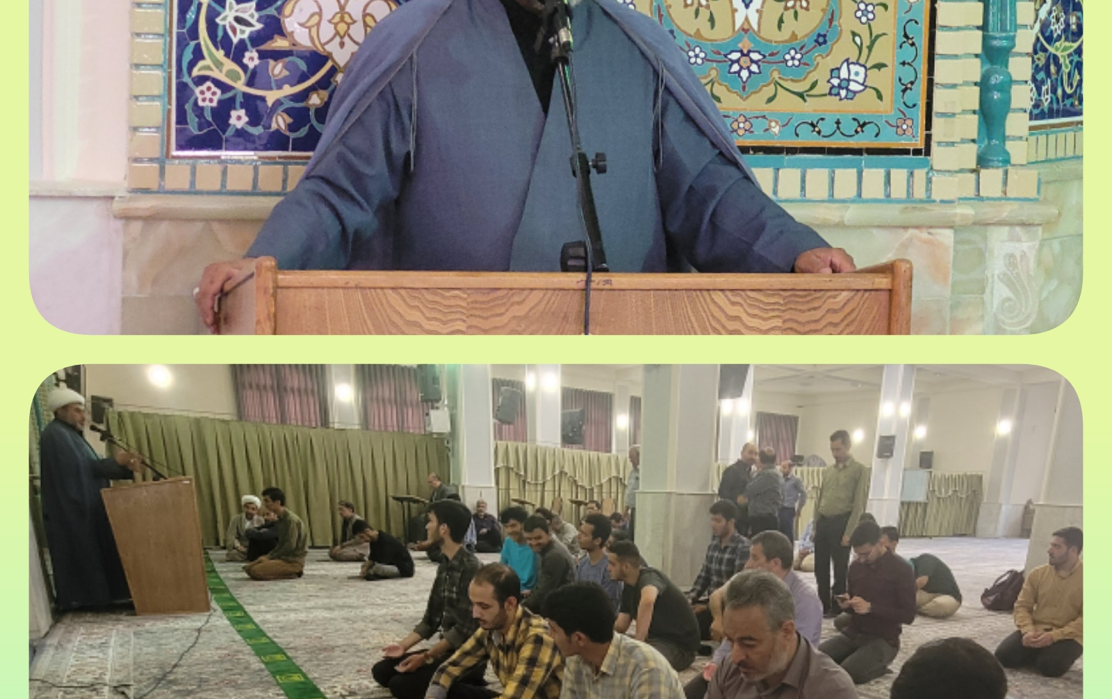 بیان چند نمونه داستانهای عبرت آموز قرآن کریم کلام مسئول نهاد رهبری مسجد دانشگاه کاشان