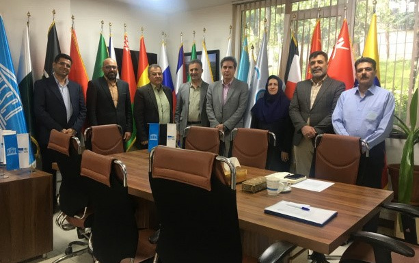 meeting between president vice president of faculty of natural resources earth sciences with director general