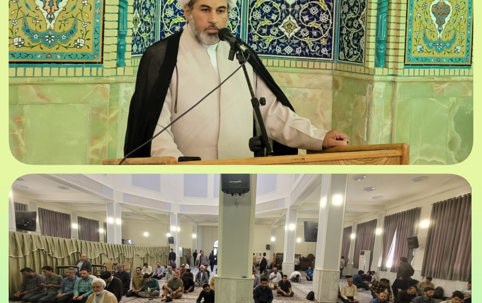 تفسیر آیه ۷۶ سوره مبارکه اسراء کلام مسئول نهاد رهبری مسجد دانشگاه کاشان