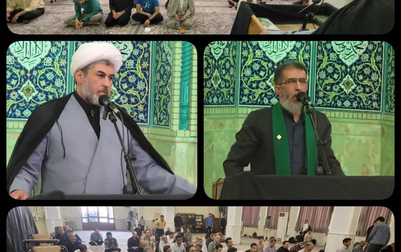 برگزاری مراسم سوگواری شهادت حضرت جواد الائمه علیه السلام مسجد دانشگاه کاشان