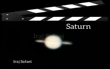 تصویربرداری رُخگرد عرضی ستاره رونده کیوان توسط ایرج صفایی رسدخانه دانشگاه کاشان