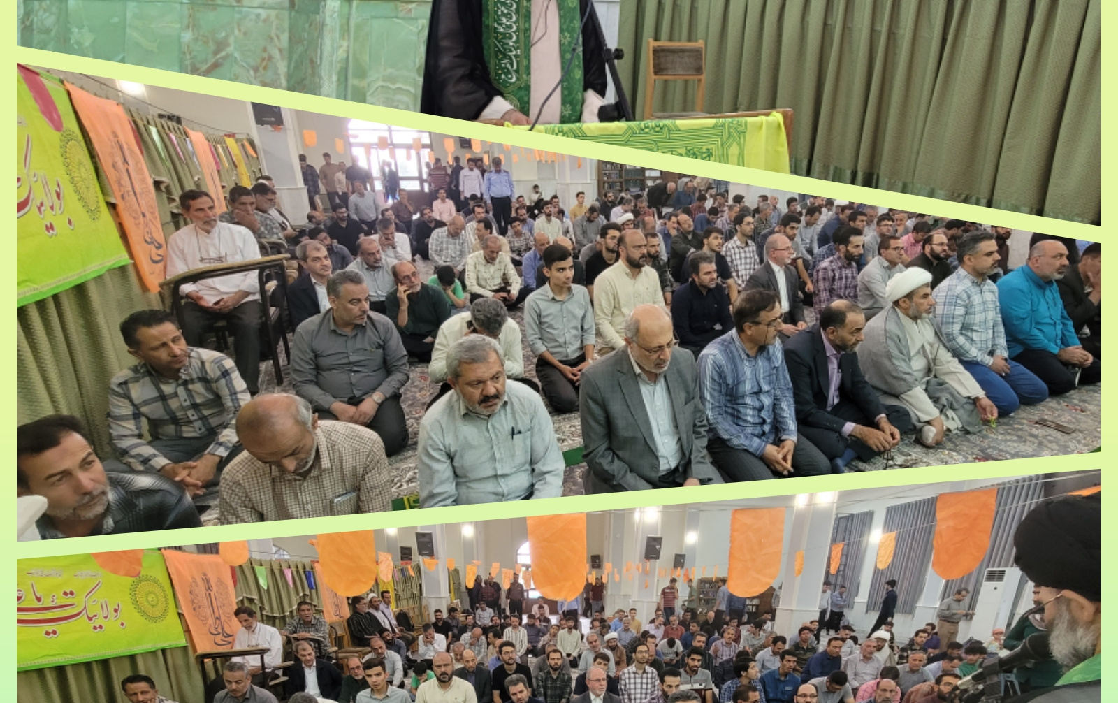 برگزاری شادیانه عید خجسته غدیر همراه جلسه تفسیر قرآن توسط نماینده محترم ولی فقیه مسجد دانشگاه کاشان
