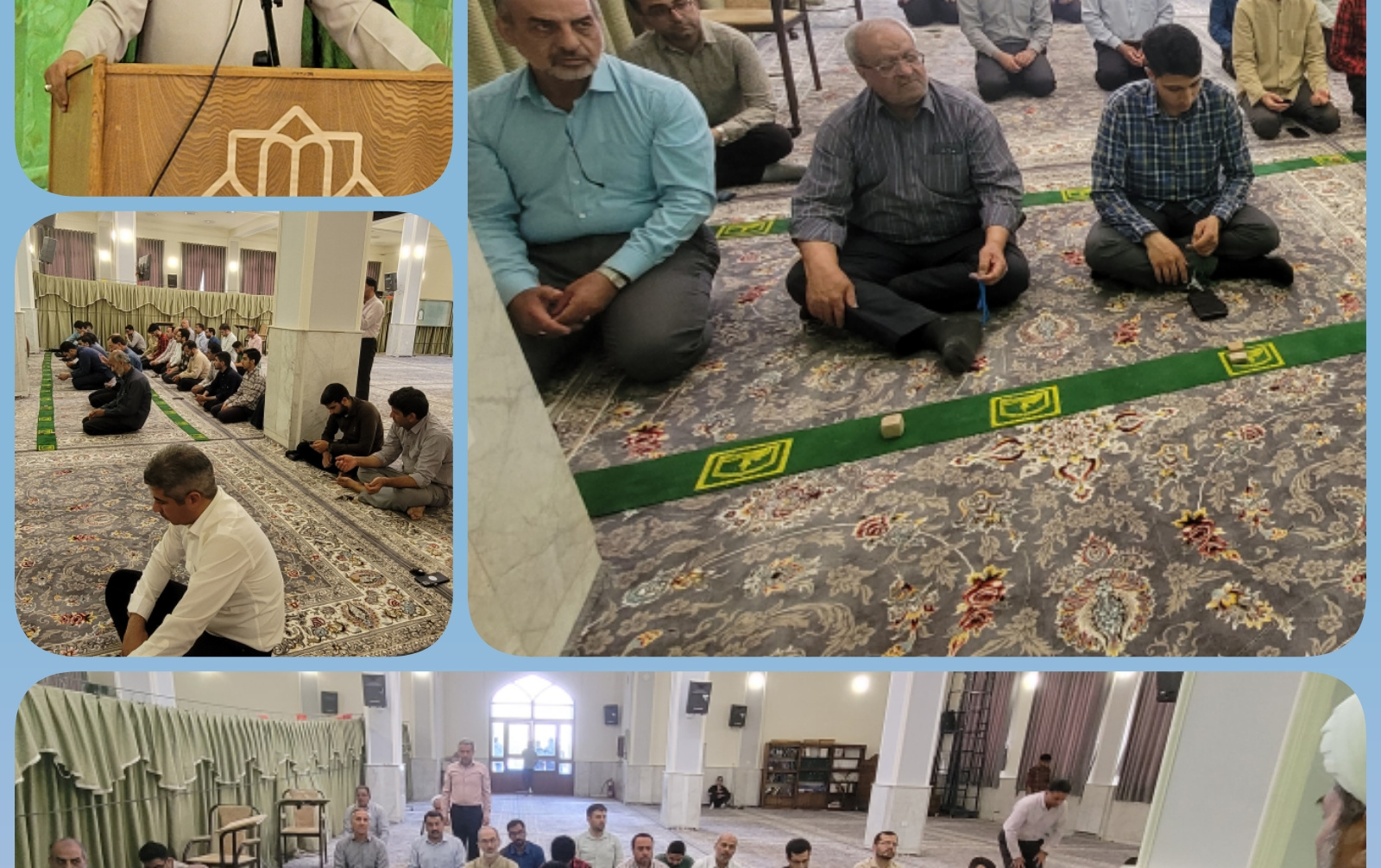 بیانات مسئول نهاد رهبری تفسیر آیه ۳۸ سوره مبارکه حج مسجد دانشگاه کاشان