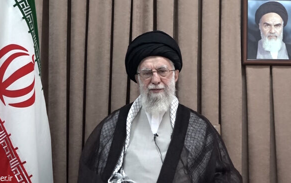 رهبر معظم انقلاب دومین پیام تلویزیونی خطاب ملت پی تهاجم رژیم صهیونی ایران: