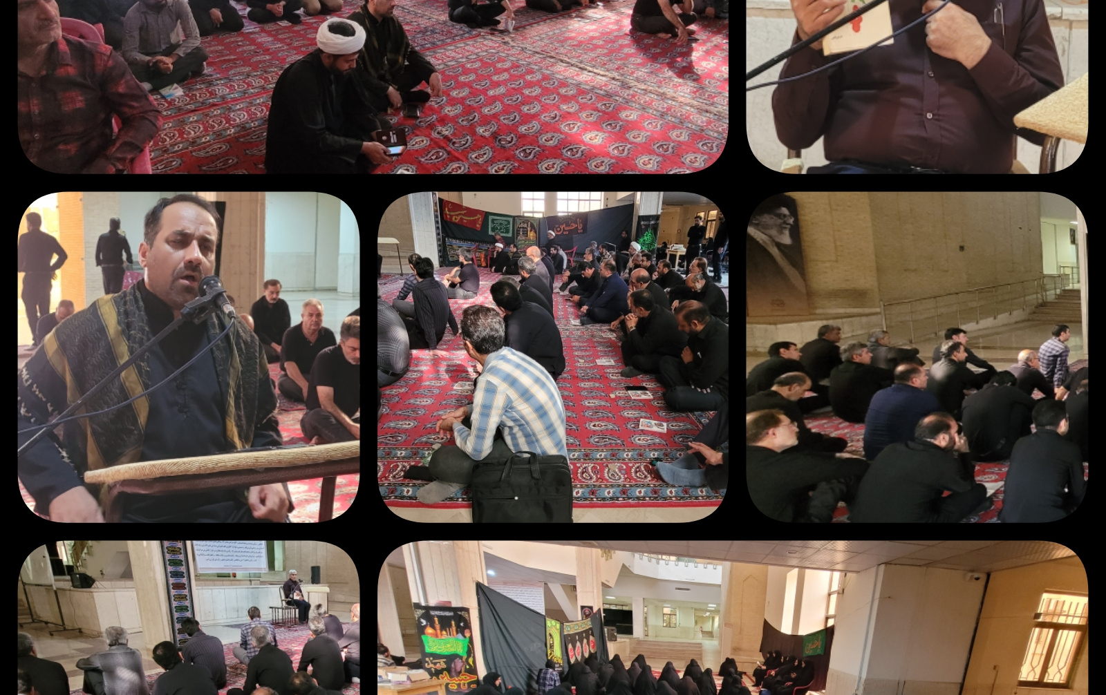 برگزاری مراسم عزاداری حضرت اباعبدالله الحسین علیه السلام یازدهمین روز محرم الحرام دانشگاه کاشان