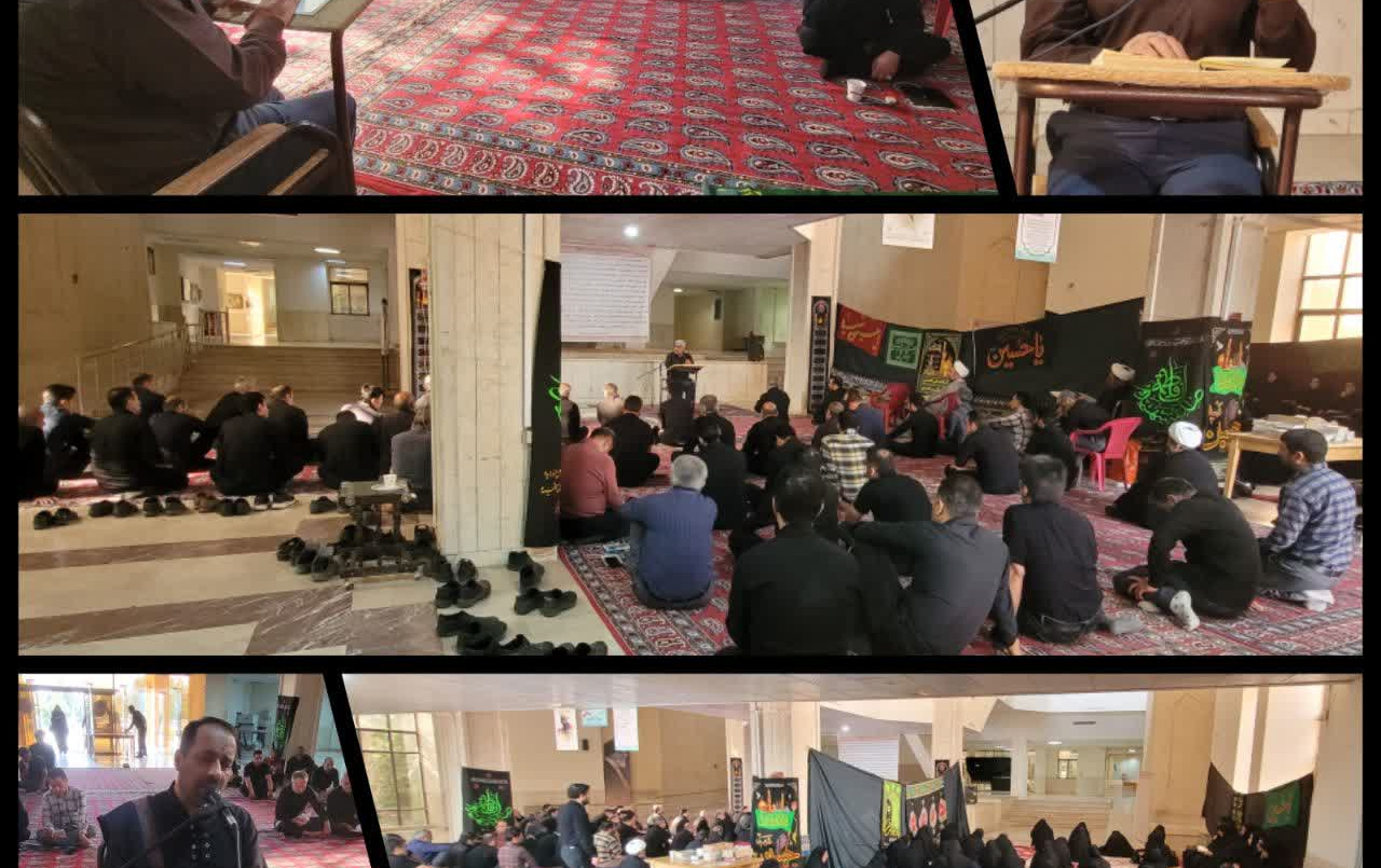 برگزاری مراسم عزاداری حضرت اباعبدالله الحسین علیه السلام دوازدهمین روز محرم الحرام دانشگاه کاشان