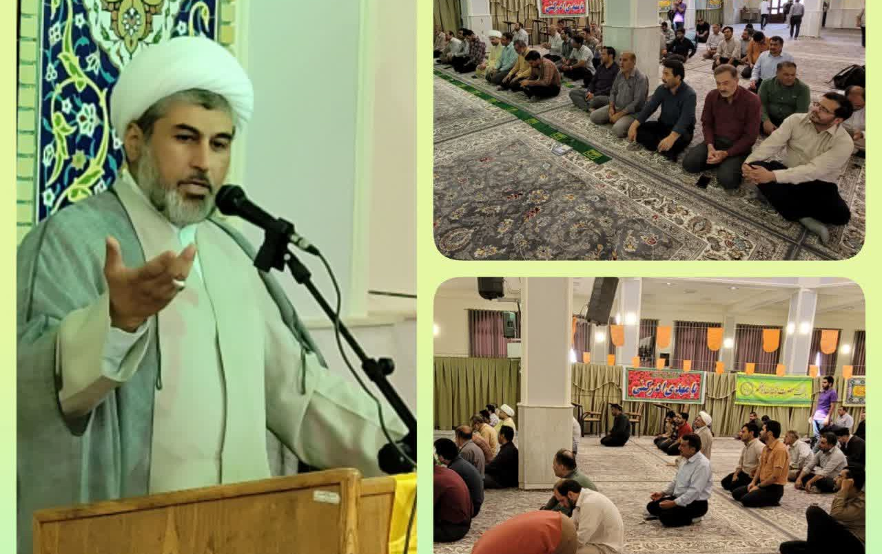 سخنرانی مسئول نهاد رهبری سالروز آغاز امامت امام مهدی(عج) مسجد دانشگاه کاشان