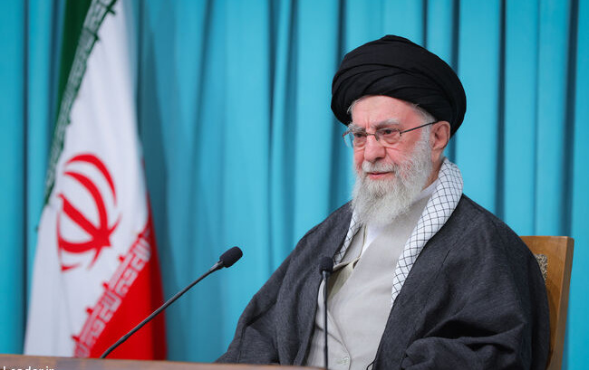 رهبر انقلاب اسلامی سخنرانی تلویزیونی ملت ایران: