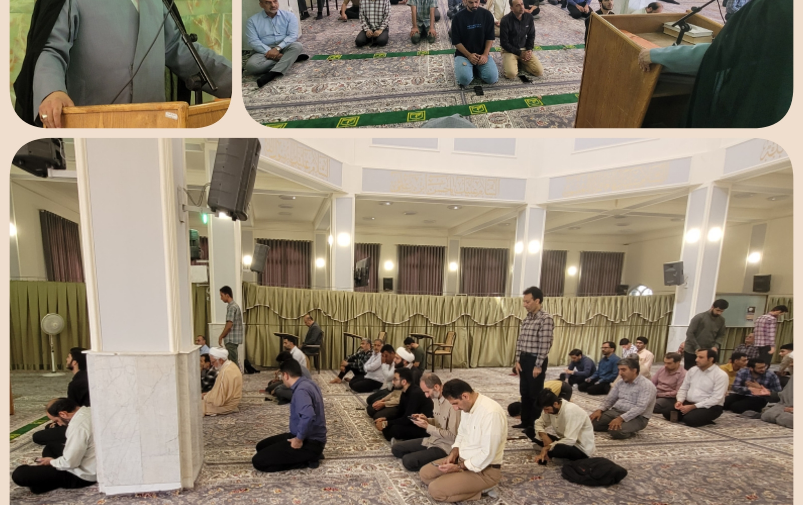 سخنرانی مسئول رهبری مسجد دانشگاه کاشان تبیین محورهای بیانات مقام معظم رهبری سخنرانی تلویزیونی ۱۴۰۴/۷/۱
