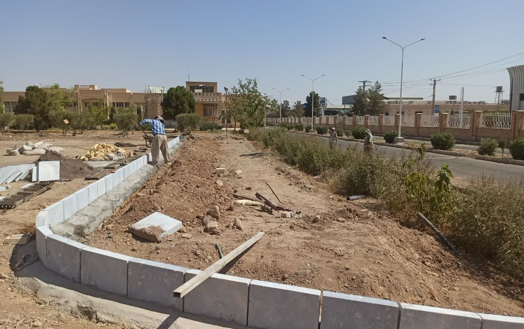 بهسازی سامان دهی محوطه پیرامونی تالار فیض