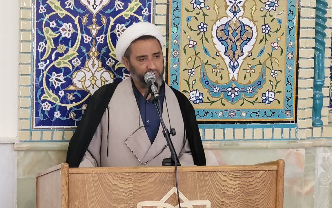 سخنرانی مدیر امور دانشجویان شاهد ایثارگر مسجد دانشگاه کاشان