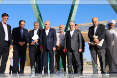 گزارش تصویری حضور وزیر علوم در دانشگاه کاشان