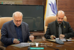 امضای قرارداد همکاری علمی-پژوهشی میان دانشگاه کاشان و دانشگاه العین ناصریه عراق