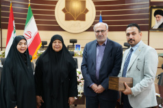 دانش آموختگی زوج دانشجوی بین الملل دانشگاه کاشان