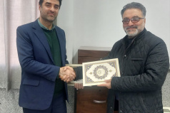 امضای تفاهم نامه مشترک بین معاونت نوآوری و اقتصاد دانشگاه کاشان و پردیس علم، فناوری و نوآوری شهید سلیمانی دانشگاه جامع امام حسین علیه السلام ( مرکز نخبگان شهید فهمیده )