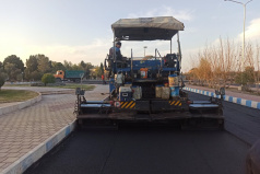 اتمام مرحله سوم آسفالت معابر اصلی دانشگاه در سطحی بالغ بر ۲۰ هزار مترمربع