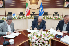 انعقاد تفاهم نامه همکاری بین دانشگاه کاشان، مرکز بین‌المللی مدیریت جامع حوزه آبخیز و منابع زیستی در مناطق خشک و نیمه‌خشک و سازمان منابع طبیعی و آبخیزداری کشور