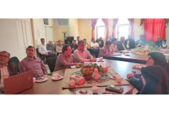 نشست هم اندیشی با اعضای هیات علمی دانشکده مهندسی با موضوع کارآفرینی
