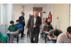 گزارش تصویری برگزاری کنکور  سراسری 1405 در دانشگاه کاشان